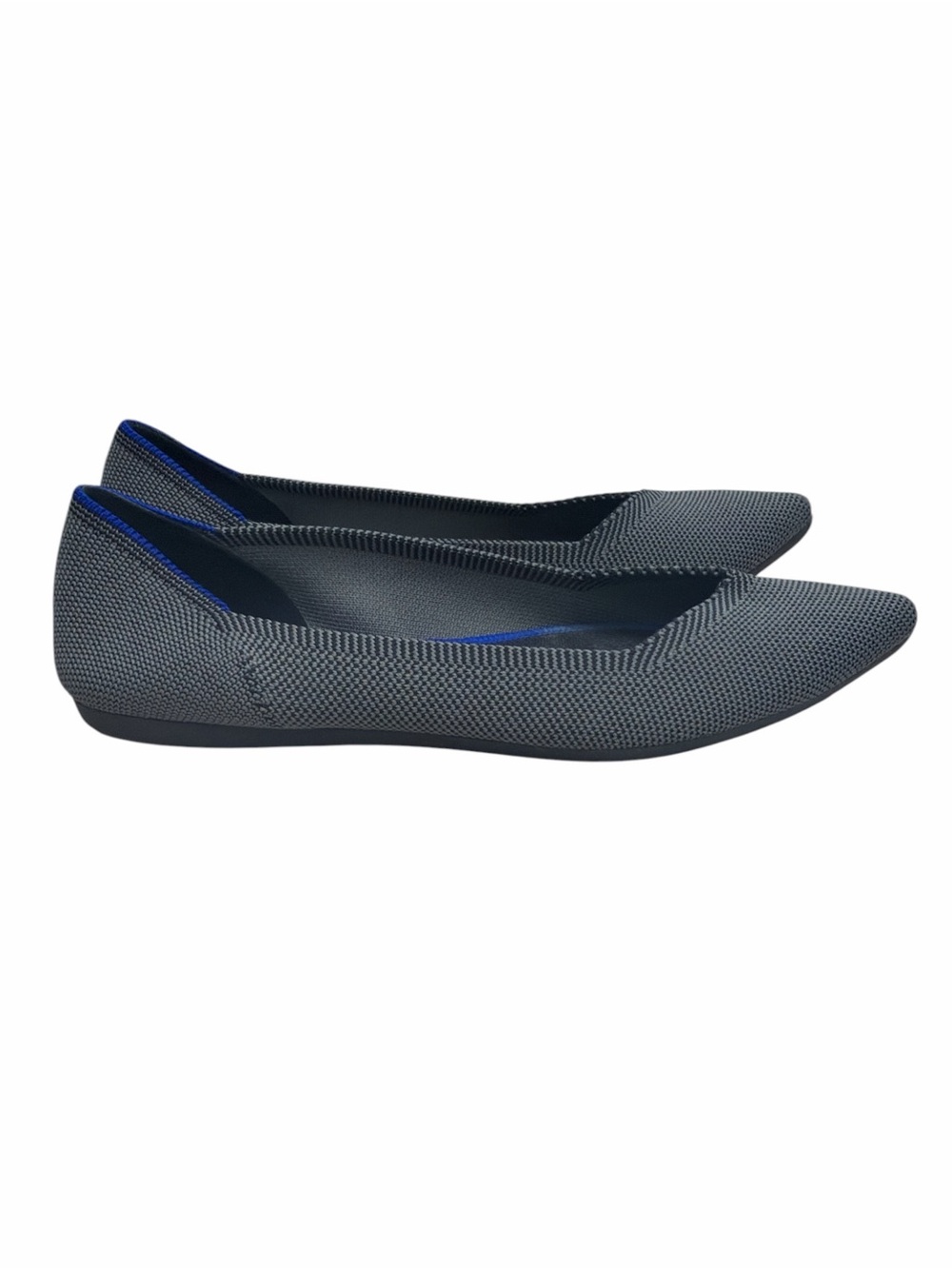 Rothy’s The Point Gray Birdeye Knit Flats